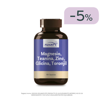 Citrato De Magnesio +Toronjil X60 Cap 5% OFF