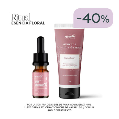 Por La Compra De Aceite De Rosa Mosqueta, Lleva Crema Azucena Y Concha De Nacar Con Un 40% Off