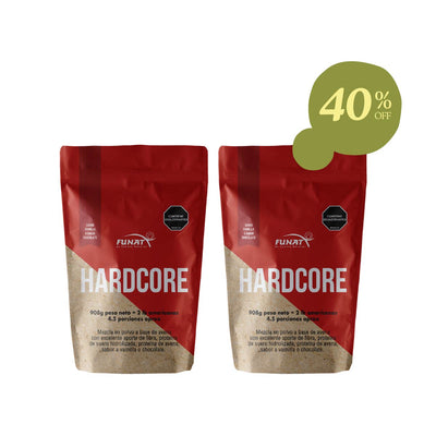 Por la compra de Whey Protein Hardcore 2lb Vainilla, lleva Whey Protein Hardcore 2lb Chocolate con 40% OFF