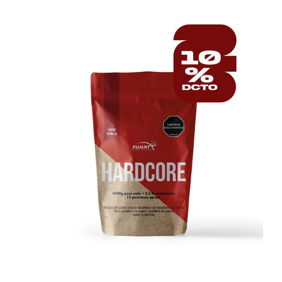 Whey Protein Hardcore 5lb Vainilla Funat - 10% Off