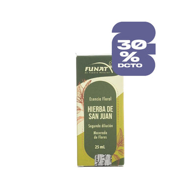 Por la compra de melatonina x 60 lleva esencia floral hierba de san juan x 25ml con un 30% de descuento