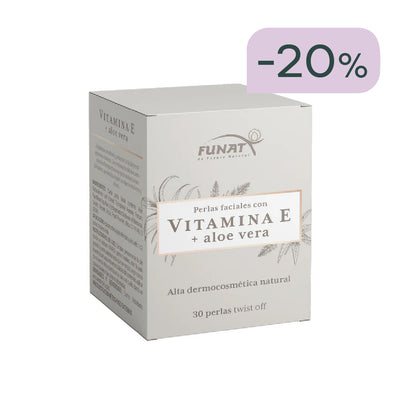 Vitamina e + aloe vera 30 cápsulas aplicables 20% OFF