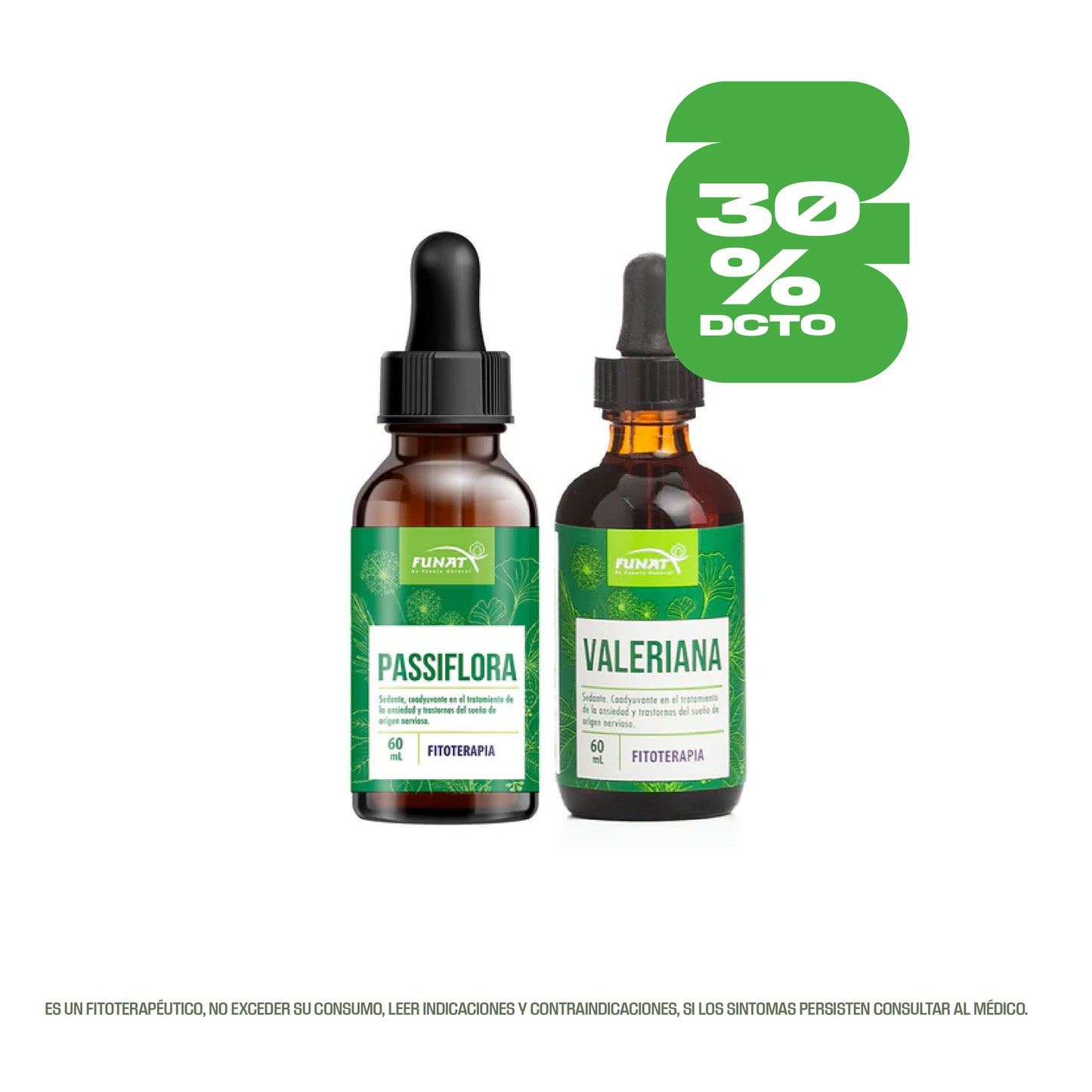 Por la compra de Passifllora Extracto lleva Valeriana Extracto con 30% Off