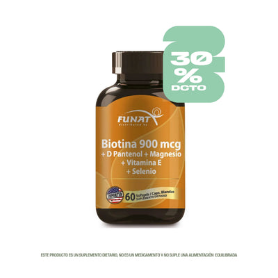 Por la compra de Biotina 900MG+D Pantenol lleva Aceite Esencial de Romero con 30% Off