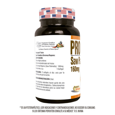 prostaFort Fortex160mg Frasco50 soFtgels made in usa