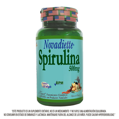 spirulina hawaiana novadiette 700mg x100 soFt usa