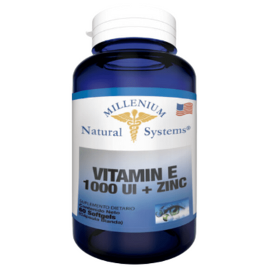 Vitamina E 1000 Ui Zinc 