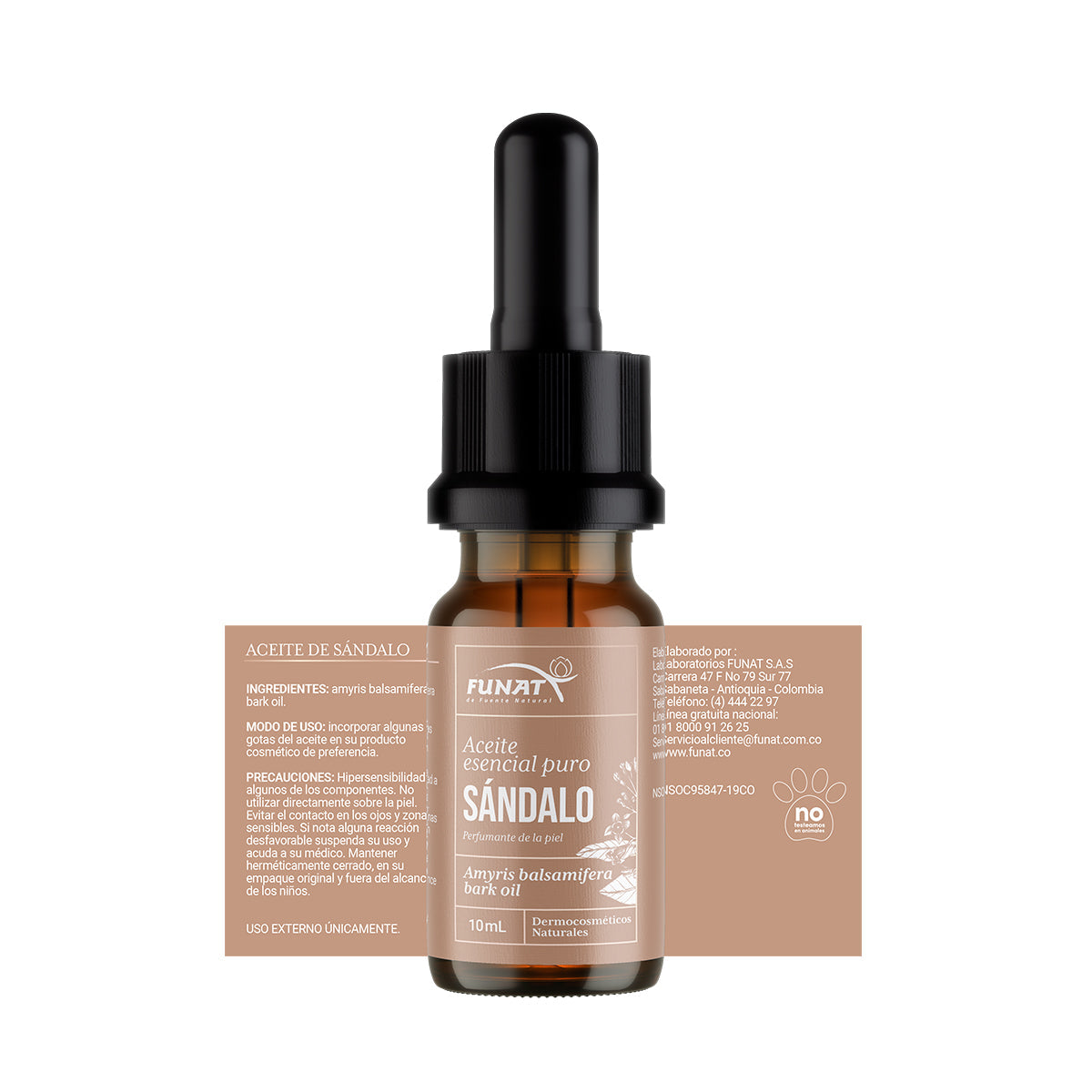 Aceite de sandalo 10 ml