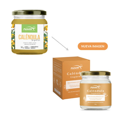 Ungüento de caléndula con extracto de achiote