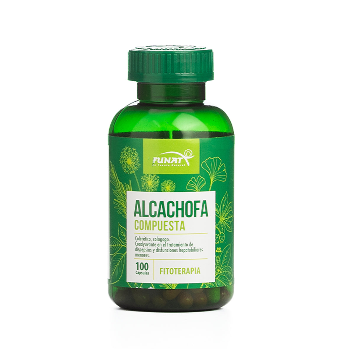 Alcachofa compuesta en cápsulas