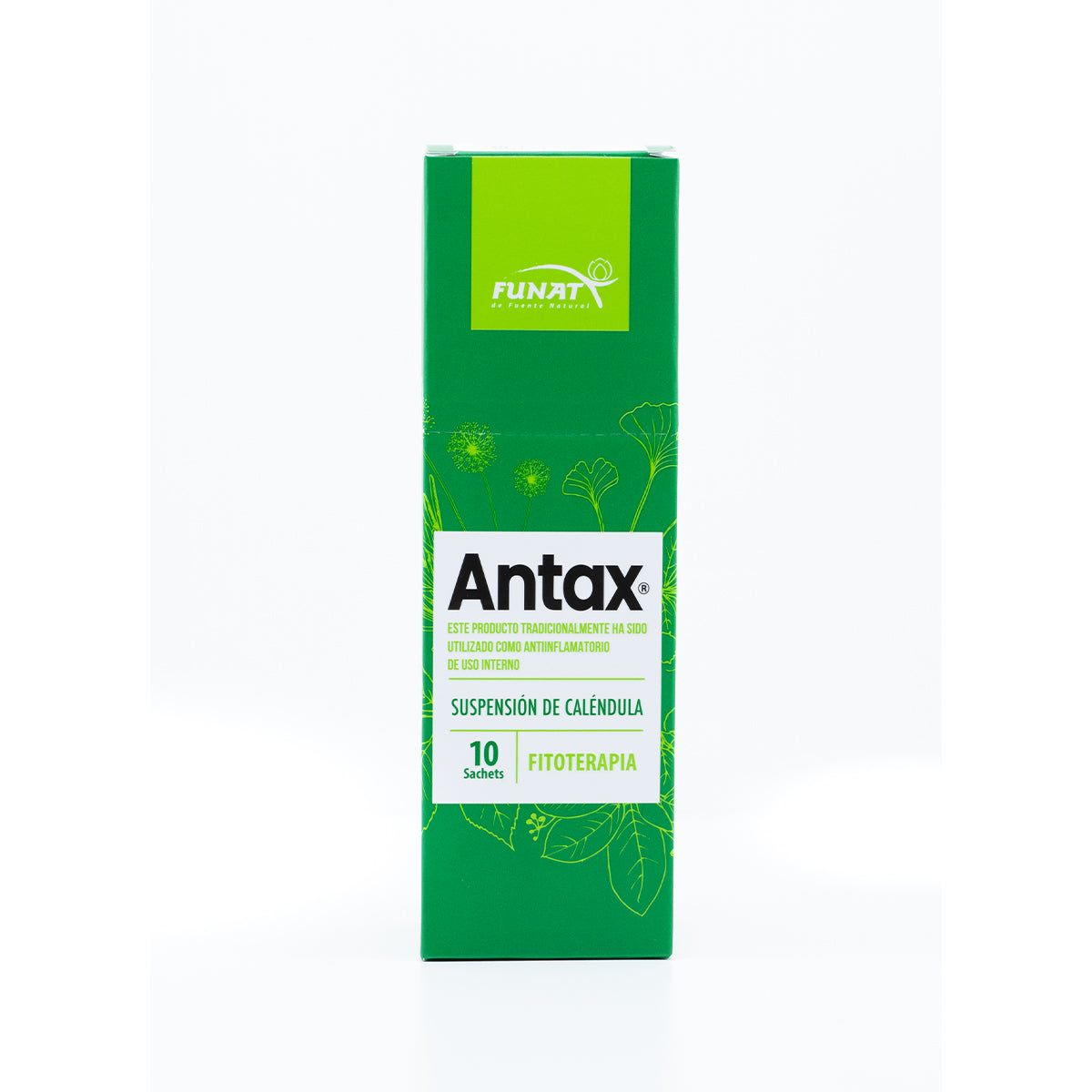 Caja antax sachet x 10 uds lleva calendula suspension (antax) x 170 ml