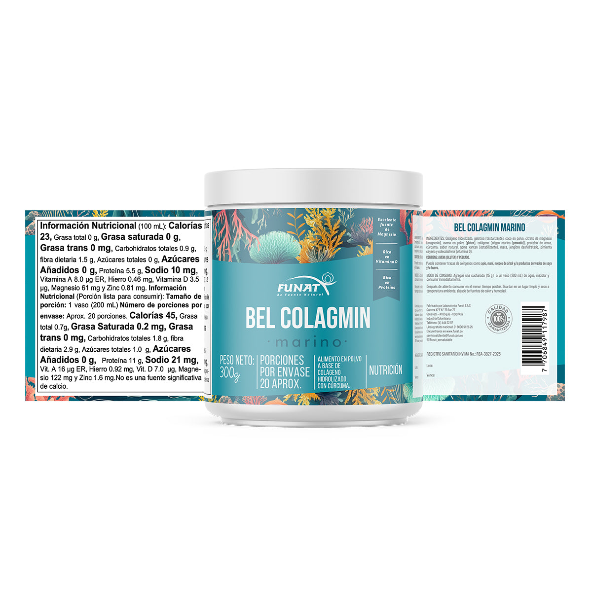 COLAGMIN MARINO X 300 GR