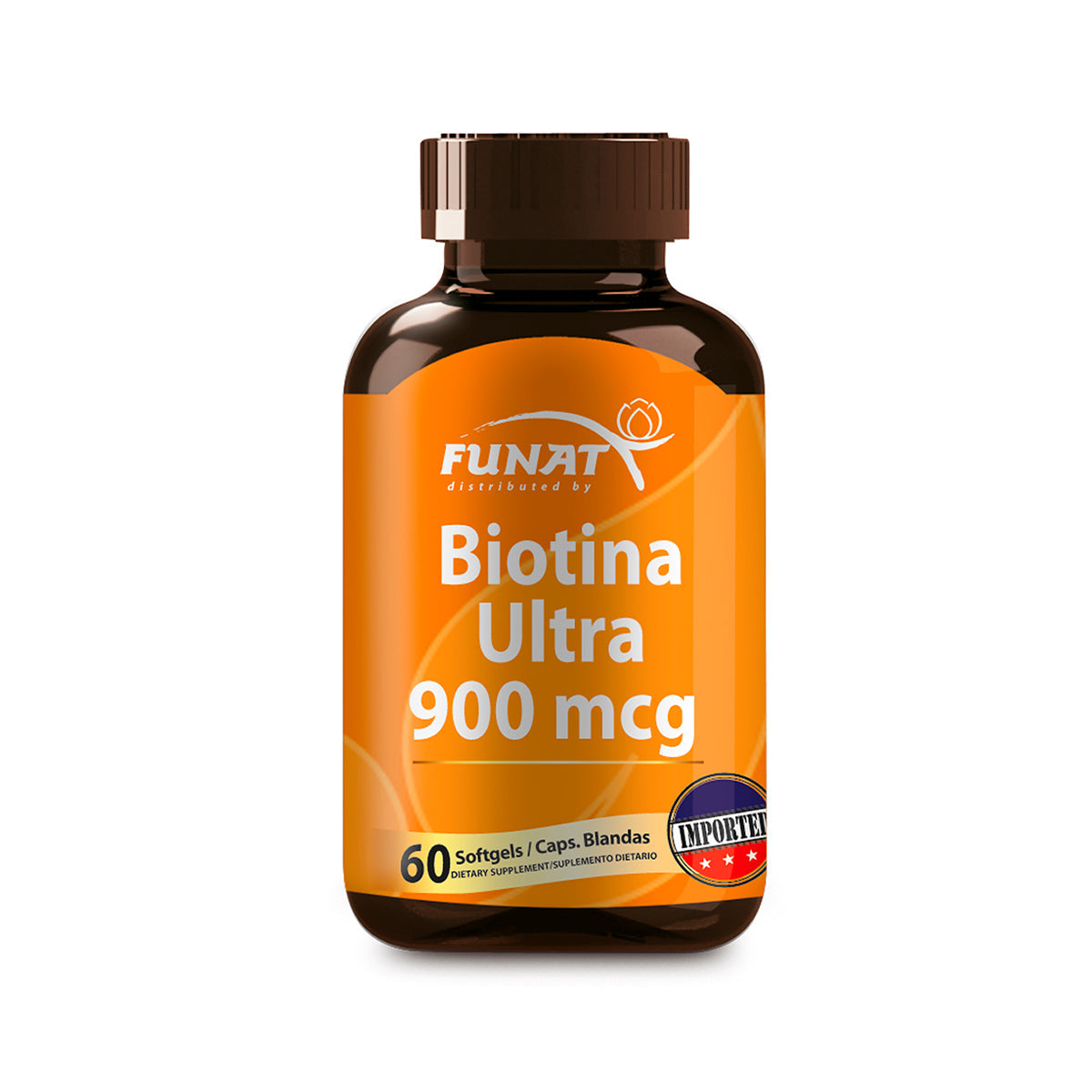 Biotina ultra 900 mcg 60 softgels
