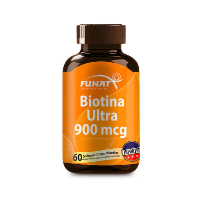Biotina ultra 900 mcg 60 softgels