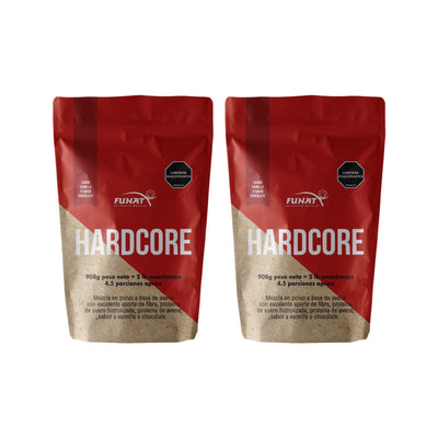 Hardcore Whey Protein Combo: 2lb vanilla + 2lb chocolate