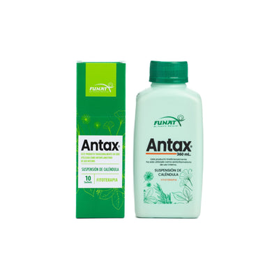 Caja antax sachet x 10 uds lleva calendula suspension (antax) x 170 ml