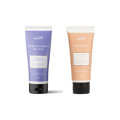 Crema facial regeneradora de uva x 60 g lleva crema facial nutritiva de soya