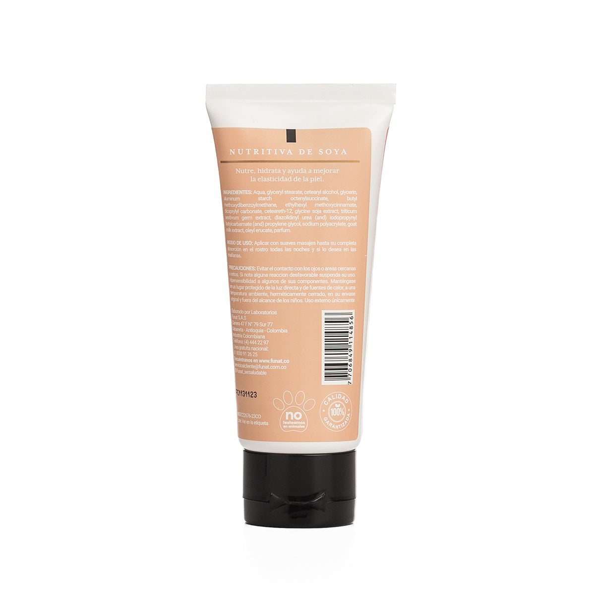 Crema facial regeneradora de uva x 60 g lleva crema facial nutritiva de soya