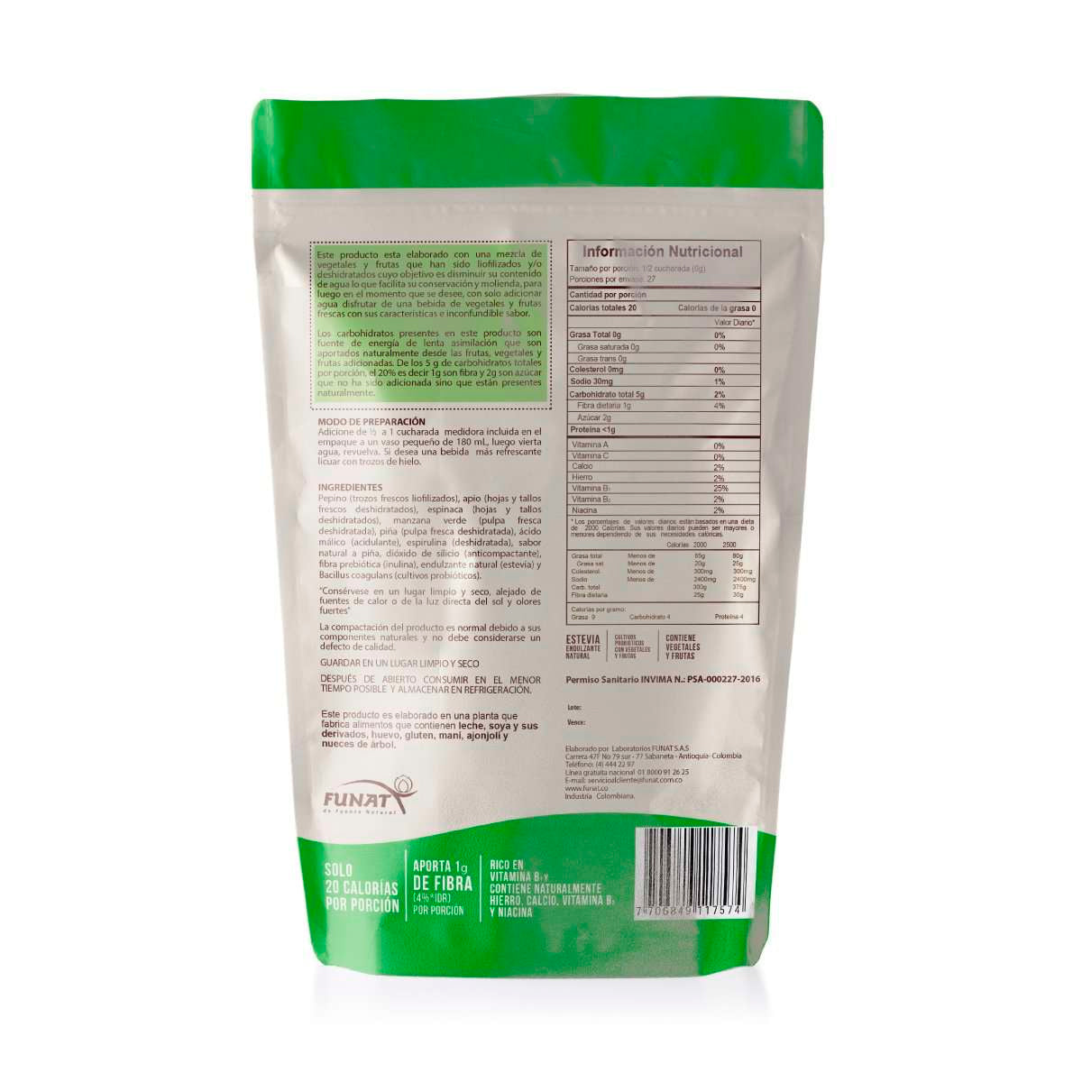 Elixir verde 165 g