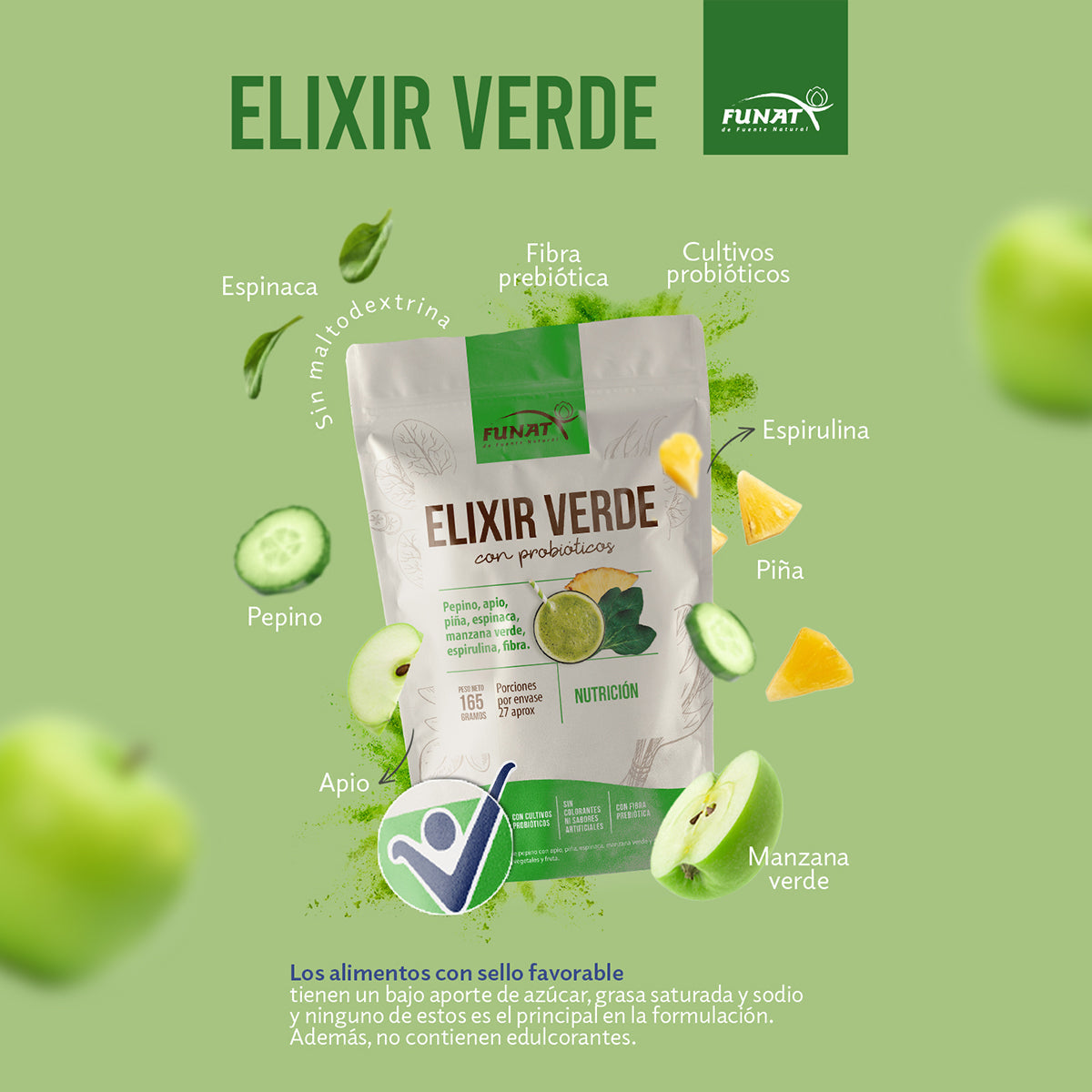 Elixir verde 165 g