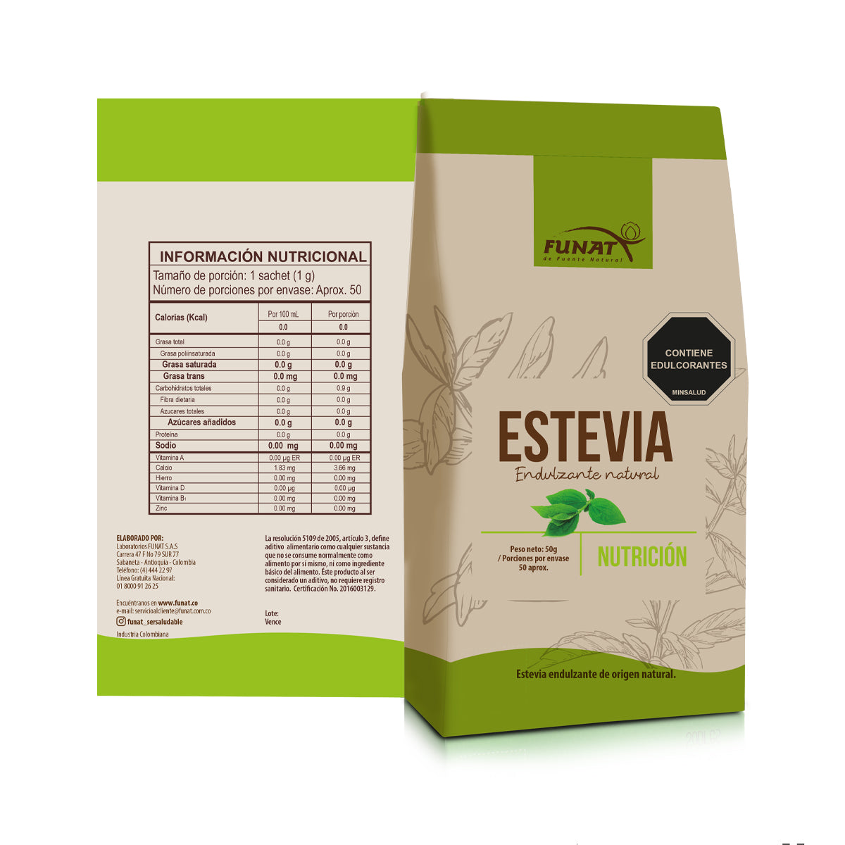 Estevia 50 sachets