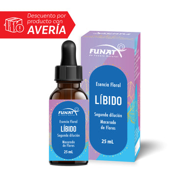 Oferta Esencia floral libido 25ml  55% Off