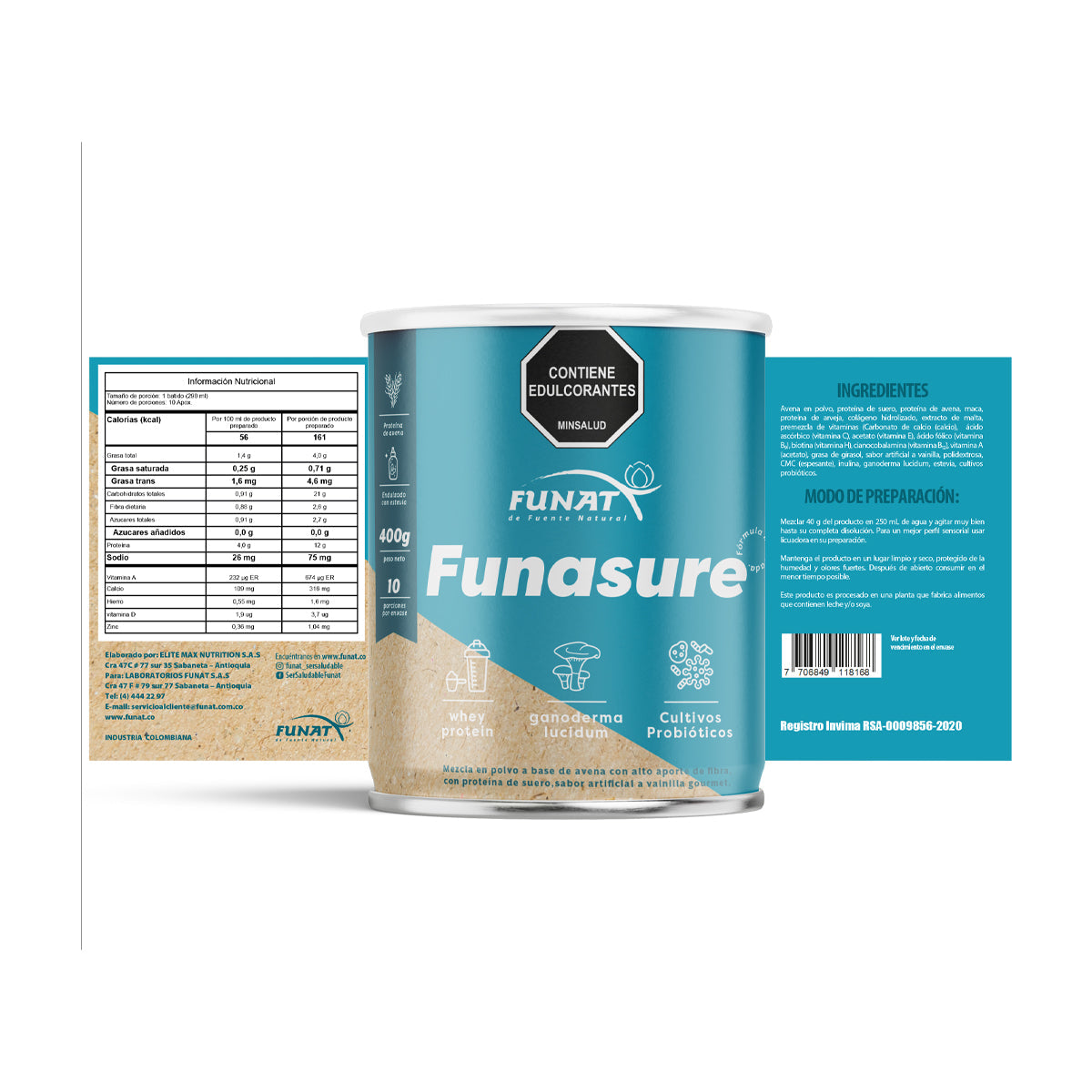 Funasure fórmula mejorada