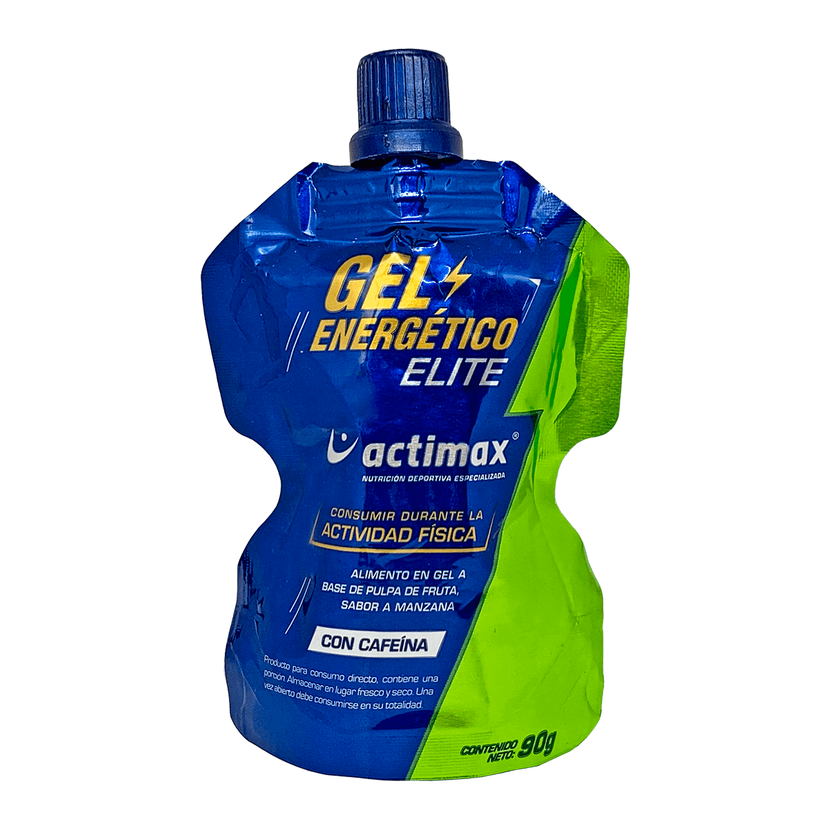 GEL ENERGETICO MANZANA CAFEINA X 90GR