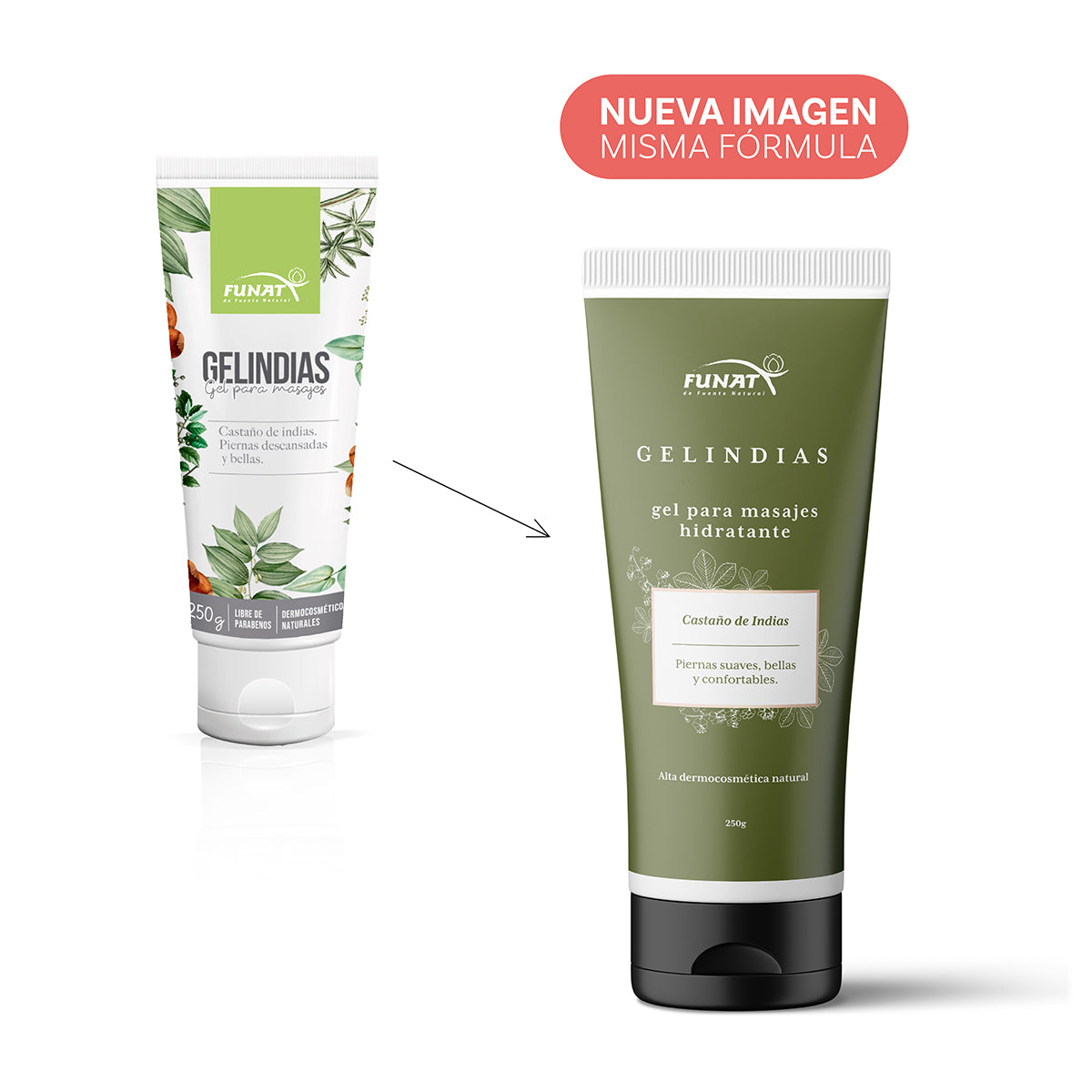 Gel de castaño de indias para piernas Gelindias 250g