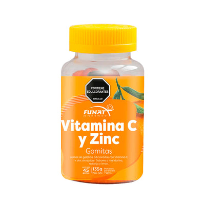 Gomitas con vitamina C + zinc