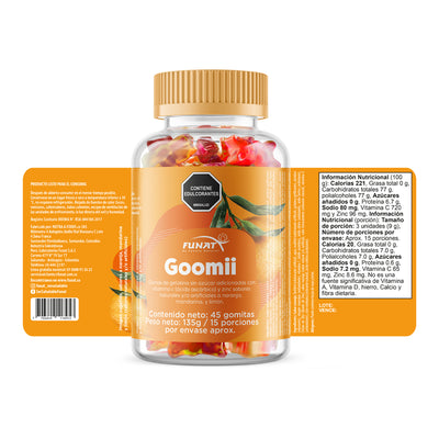 Gomitas con vitamina C + zinc