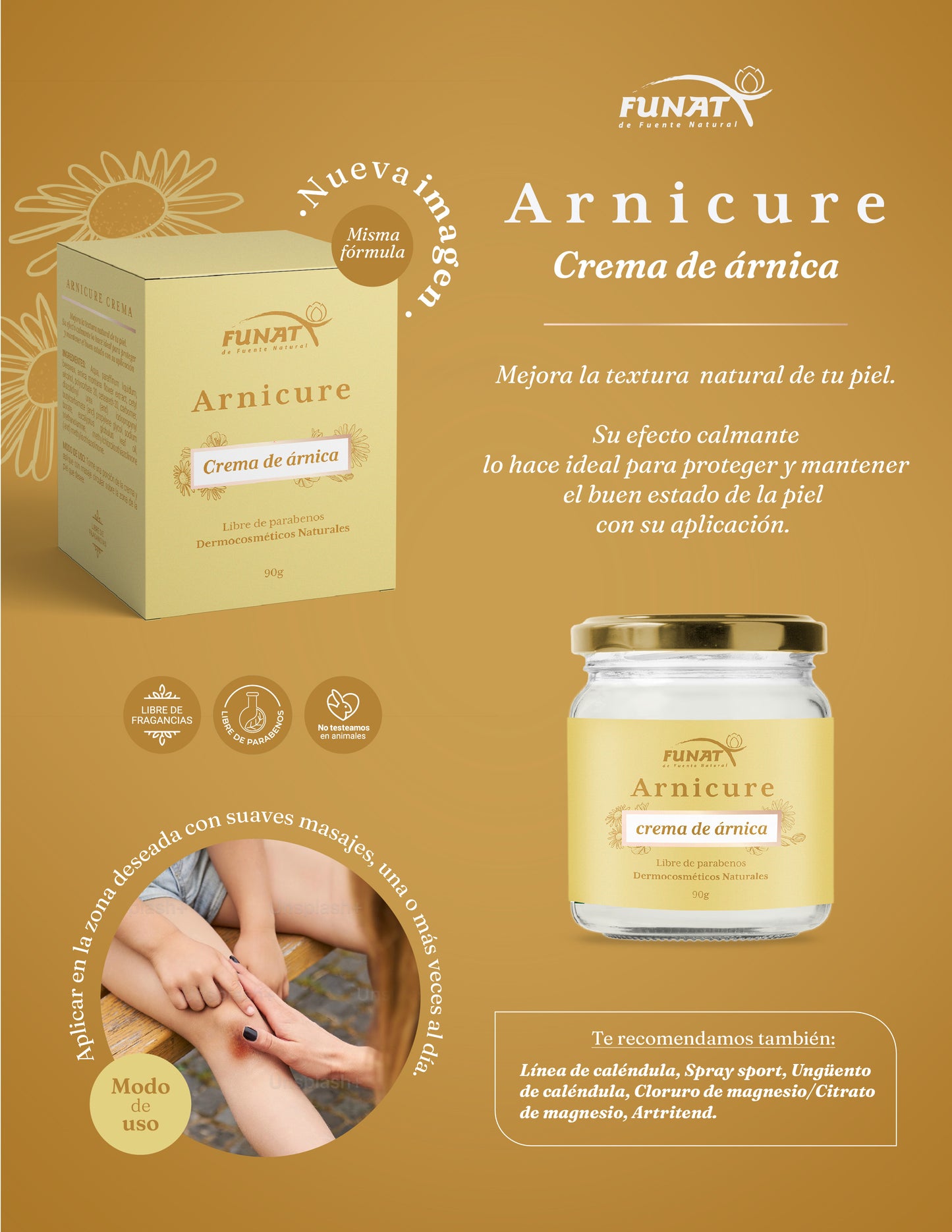 Arnicure crema de árnica 90 g