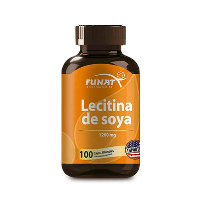 Lecitina de soya 100 softgels