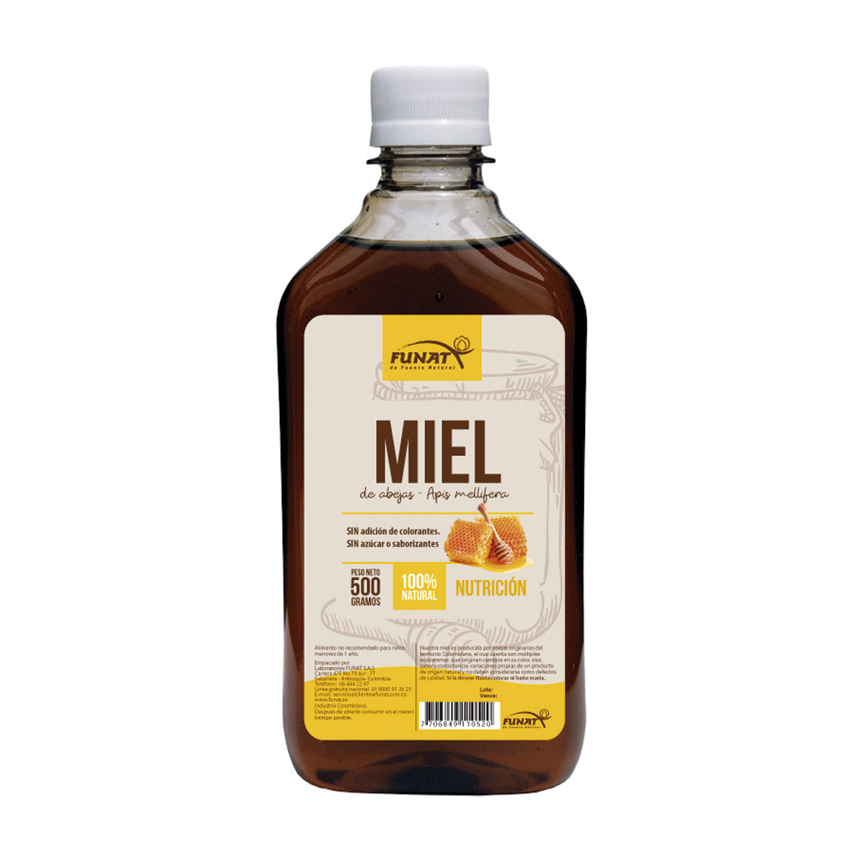 Miel de abejas 500 g