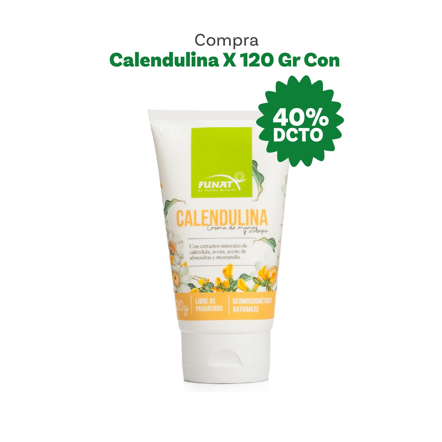 Calendulina crema y cuerpo 120 g