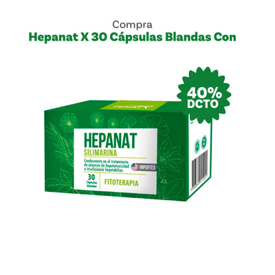 Hepanat silimarina 30 Softgels