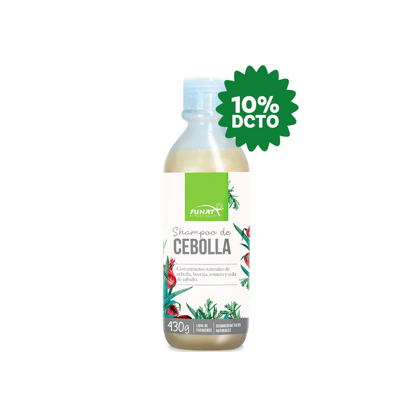 Shampoo de cebolla 430 g