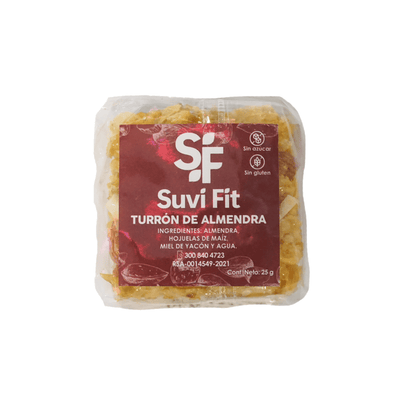 Turron De Almendra 25gr Suvifit