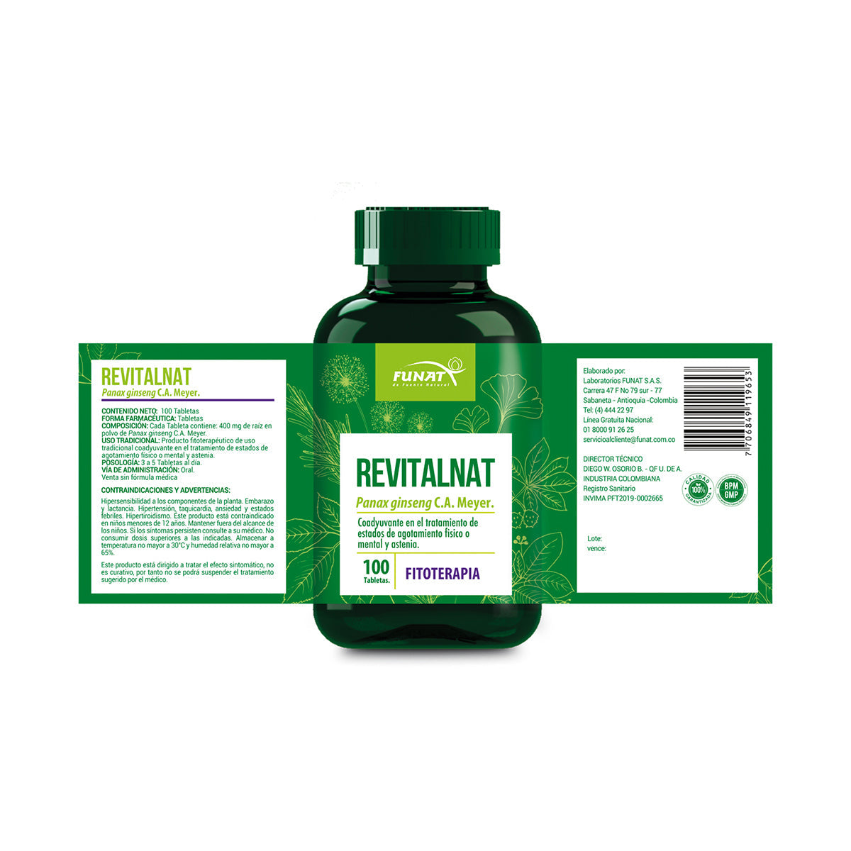 Revitalnat x 100 tab