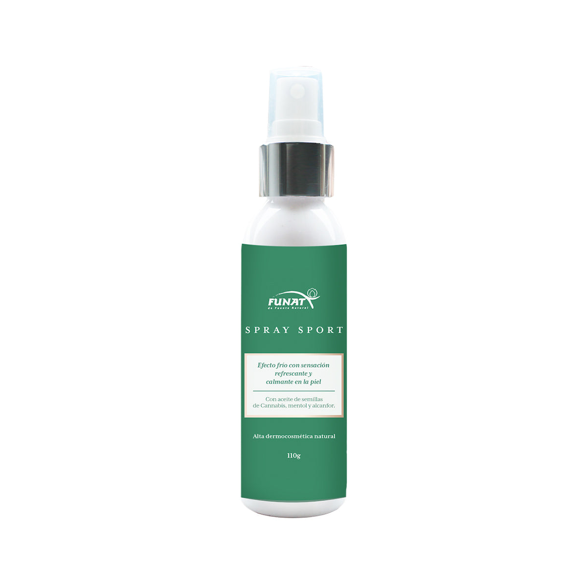 Spray sport con aceite de semilla de cannabis 110 g