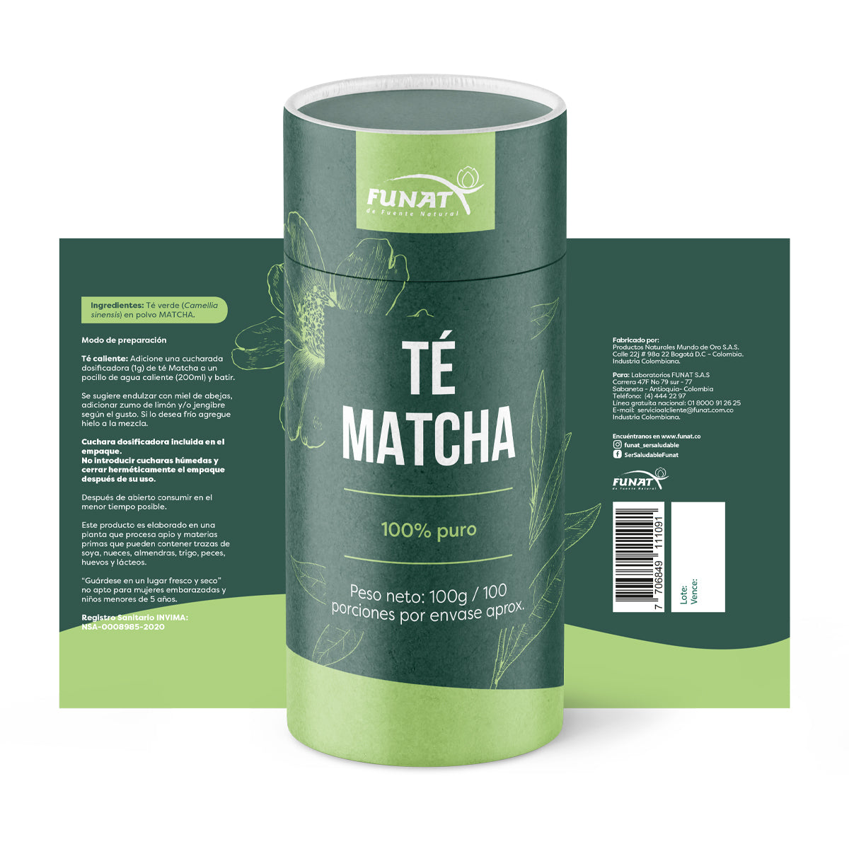 Té Matcha 100gr COFRE