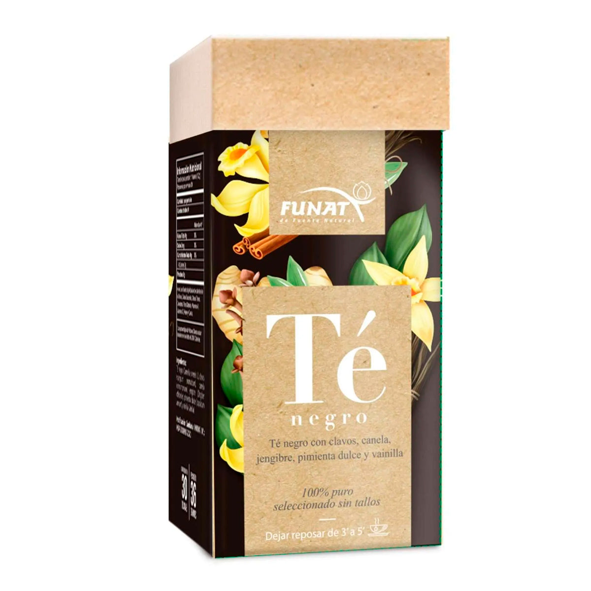 Té negro 30 tisanas