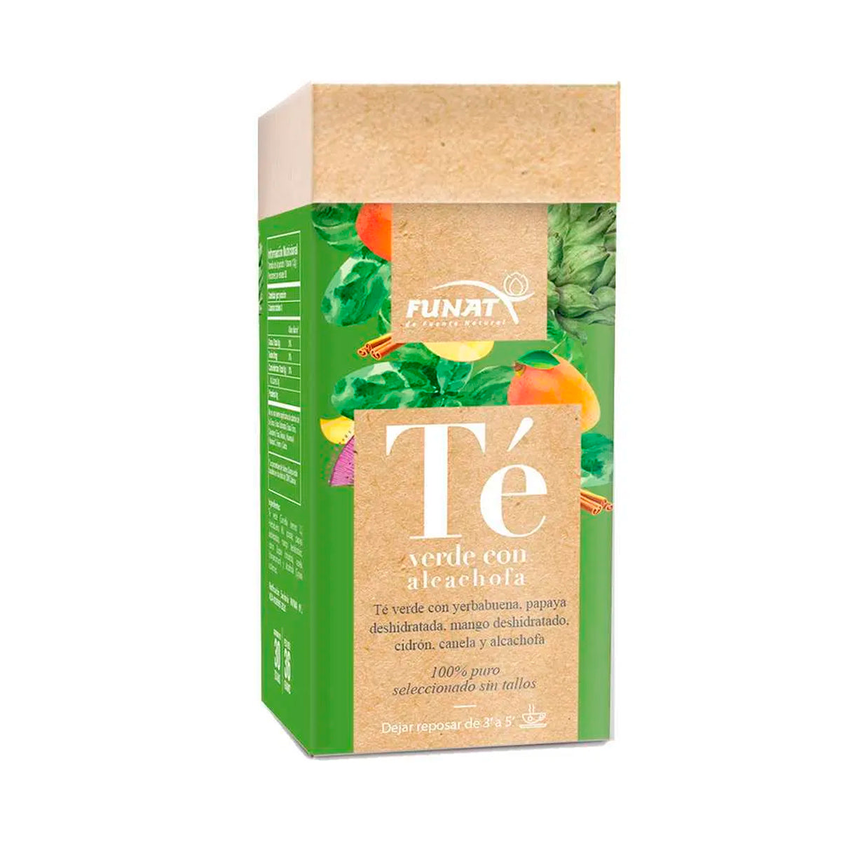 Té verde con alcachofa 30 sobres