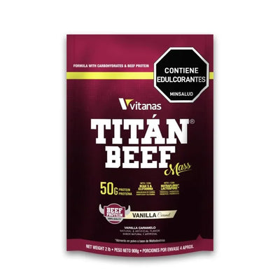 TITAN BEEF MASS 2LB VAINILLA