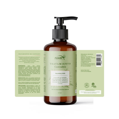 Tratamiento capilar cannabis  x 450 ml