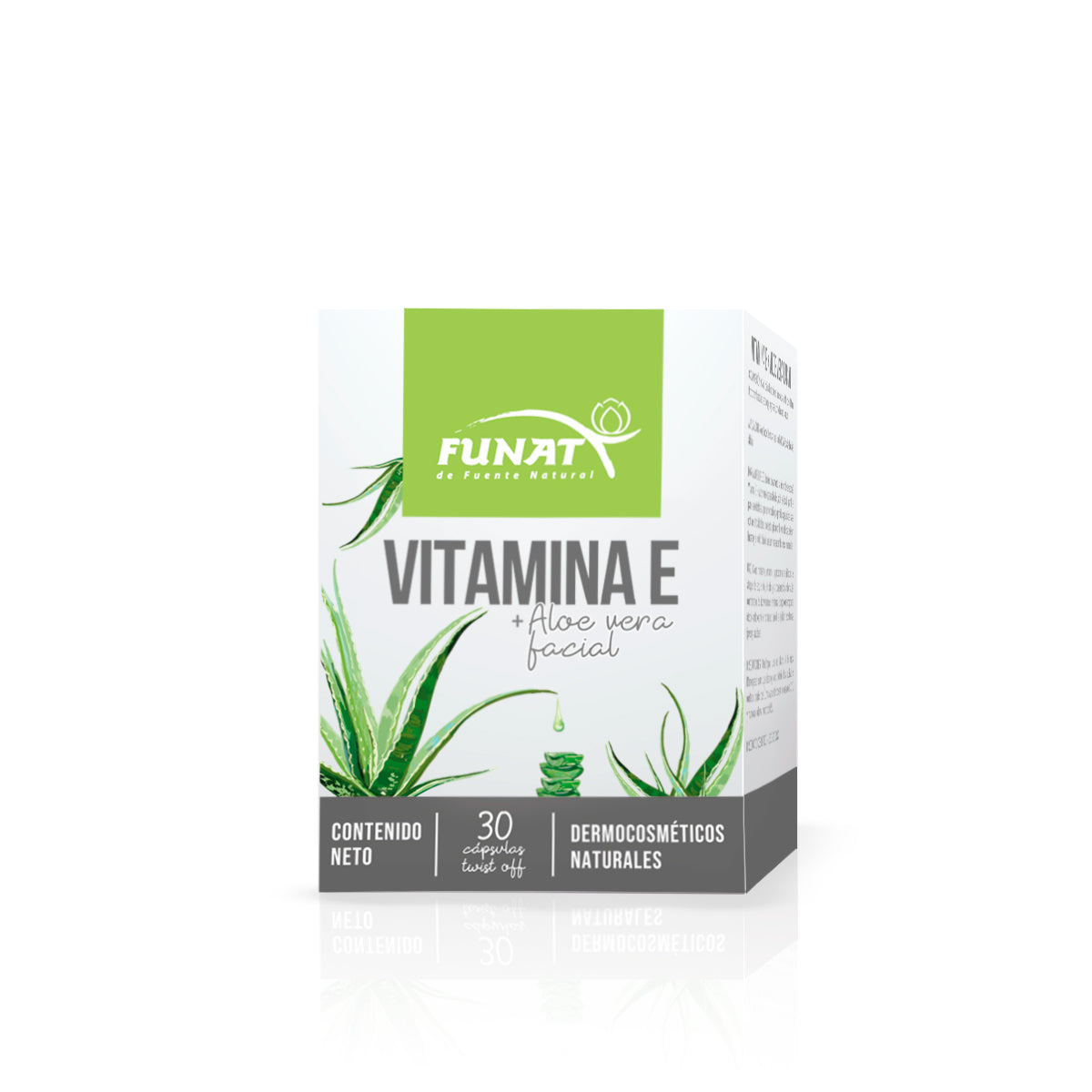 Vitamina E + Aloe vera 30 cápsulas aplicables