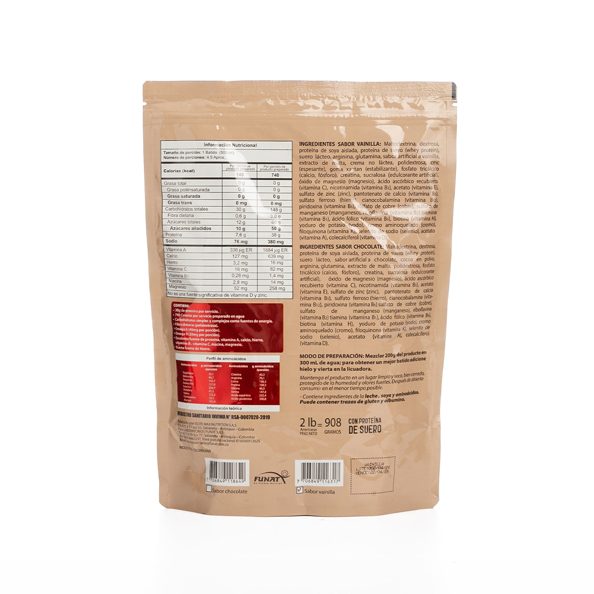 Whey protein Hardcore 2lb